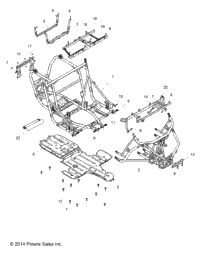 Chassis, Main Frame And Skid Plates