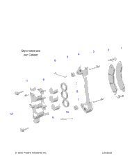 Brakes, Caliper, Front