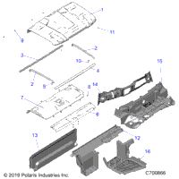 Opt, Roof Prem Prep, Closeoffs, Hood Liner, Floor, And Dash