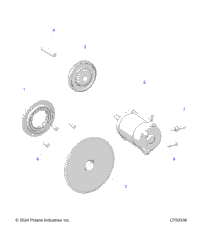 Engine, Starter & Drive
