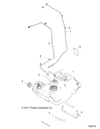 Body, Fuel Tank Z18vde99ak/Aw/Aj/Bk/Bw/Lw/K99ak/Bk/M99al/R99al/Bl