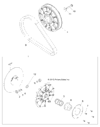 Drive Train, Secondary Clutch