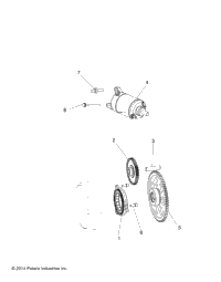 Engine, Starter Drive