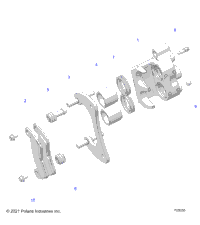 Brakes, Caliper, Rear