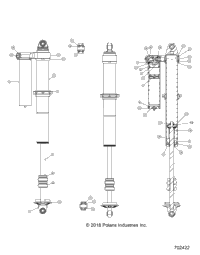 Suspension, Rear Shock Internals H.Lift Z20nam99al