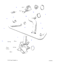 Engine, Waterpump And Bypass