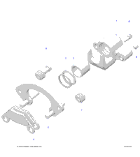 Brakes, Caliper, Rear