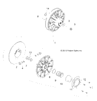 Drive Train, Secondary Clutch