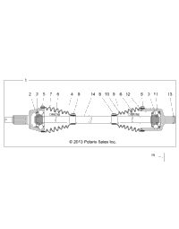 Drive Train, Front Drive Shaft