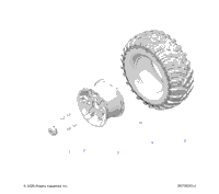Wheels, Rear, Machined