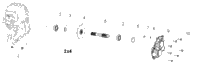 Drive Train, Main Gearcase Output Shaft