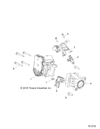 Engine, Throttle Body & Fuel Rail