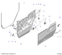 Body, Door Assembly, Front G24gzk99a/99B