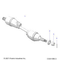 Drive Train, Half Shaft, Rear