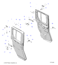 Body, Door, Rear, Mounting