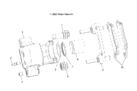 Brake Caliper, Rear /Ab