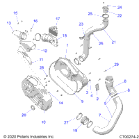 Drive Train, Clutch Cover And Ducting