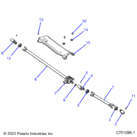 Drive Train, Front Prop Shaft Z23nak99a/99B
