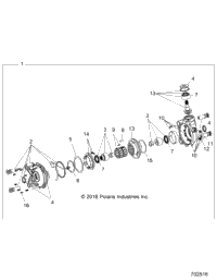 Drive Train, Front Gearcase Z20pae92ac/Bc (702516)