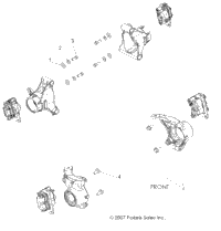 Brakes, Caliper Mounting