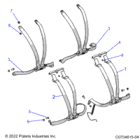 Body, Seat Belt Mounting 4 Point