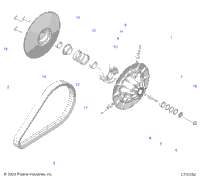 Drive Train, Secondary Clutch