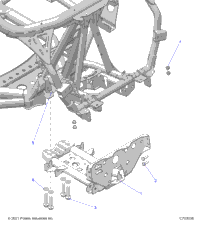 Chassis, Mounting, Front Gearcase