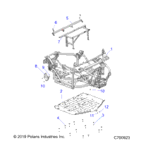 Chassis, Main Frame And Skid Plates