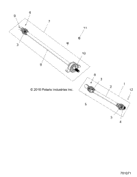 Drive Train, Front Prop Shaft