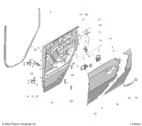 Body, Door Assembly, Rear G24gzk99a/99B