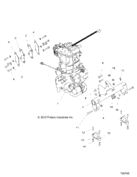Engine, Transmission Mounting & Long Block
