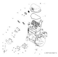 Engine, Throttle Body & Valve Cover