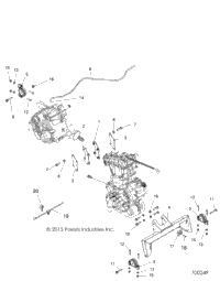 Engine, Transmission Mounting & Long Block