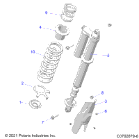 Suspension, Rear Shock Mounting, Standard/Premium