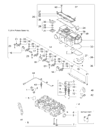 Engine, Cylinder Head & Bonnet
