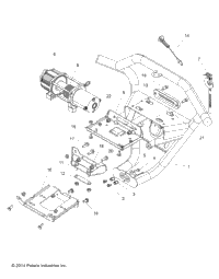 Accessory, Front Bumper, W/Winch Z15vde99al