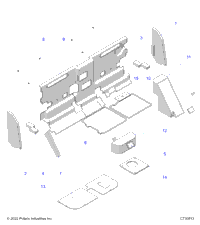 Body, Cab Foam And Rear Panel