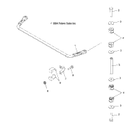 Stabilizer Bar, Rear /Ab