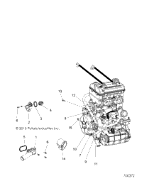 Engine, Cooling, Thermostat & Bypass
