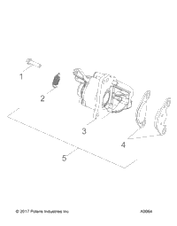 Brakes, Caliper, Rear