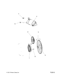 Engine, Starter Drive