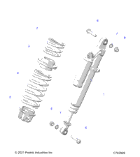 Suspension, Front Shock Mounting G24g2k99a/99B