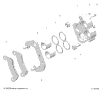 Brakes, Caliper, Front