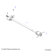 Drive Train, Front Prop Shaft