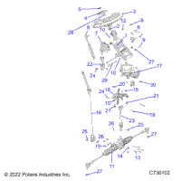 Steering, Steering Asm. R22m4a57b1/Eb5/B9