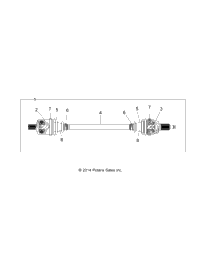 Drive Train, Front Half Shaft