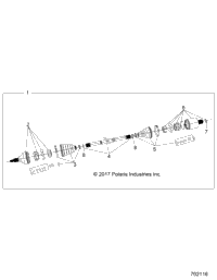Drive Train, Rear Drive Shaft
