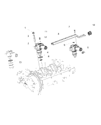 Engine, Fuel Injection Pump, Delivery Pipe