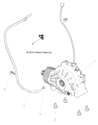 Drive Train, Front Gearcase Mounting Z15va87 All Options