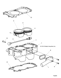 Engine, Cylinder And Piston